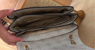 Bolso Guess Beige/Rosa Nuevo