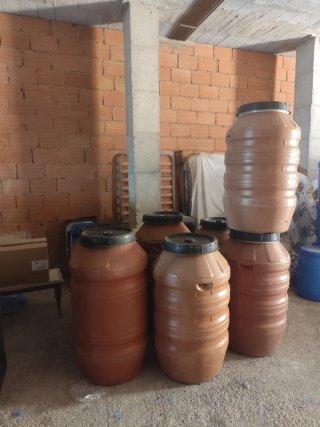Bidones 220l con tapadera de rosca