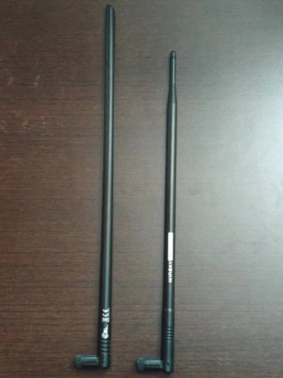 Lote 2 Antenas WiFi Omnidireccionales