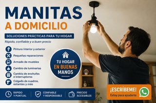 Manitas-Reparaciones-Armado de Muebles