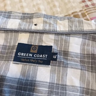 Camisa cuadros Green Coast Talla L