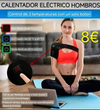 Calentador Eléctrico Hombros