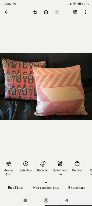 Cojines Mahou – decoración vintage/retro