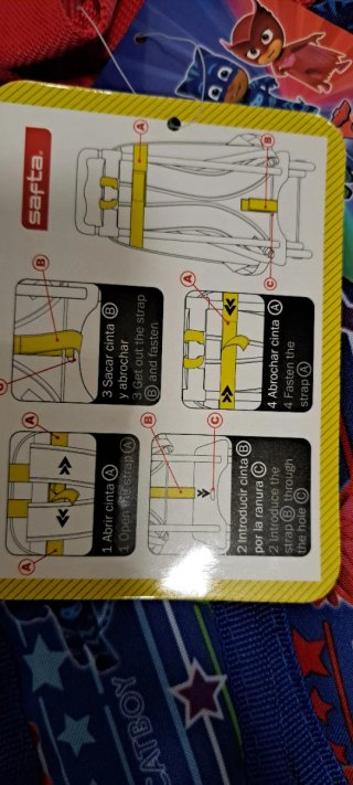 Mochila Pijamask Safta Adaptable a Carro