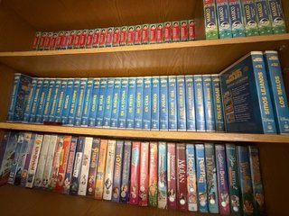 Colección Cintas DVD y VHS Películas