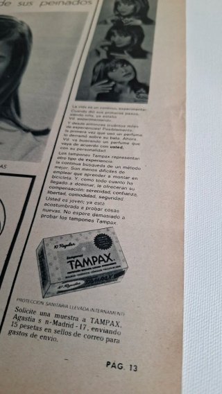 Revista Moda Años 60 con Patrones