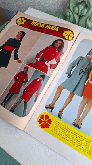 Revista Moda Años 60 con Patrones