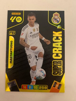 Carta Panini Adrenalyn XL Real Madrid