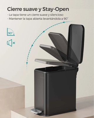 Cubo de Baño 5L con Pedal Songmics LTB560B05