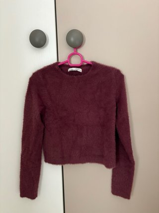 Jersey rojo peludo