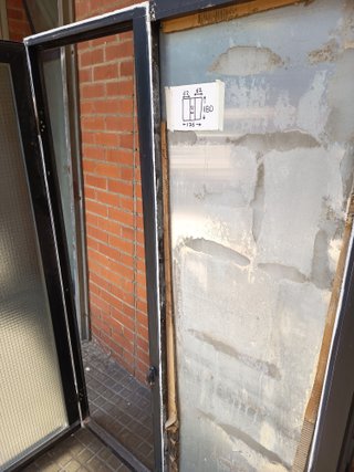 Ventana aluminio 2 hojas