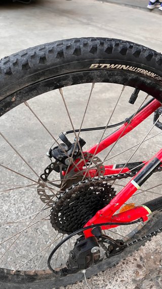 Bicicleta MTB Rockrider EXPL 900 24” – frenos hidr