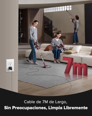 Aspiradora Vexilar C8 600W 60KPa Cable 7m