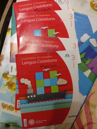 Libros de 3 primaria CEIP PEDRO DE ESTOPIÑAN