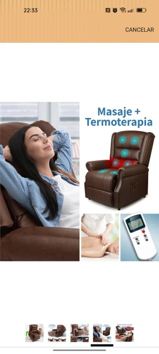 Sillón Relax Eléctrico Levantapersonas SHENLIN