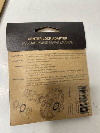 : Adaptadores DT Swiss Center Lock a 6 Tornillos
