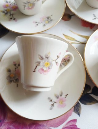 Servizio da caffè in porcellana