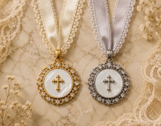 Colgante Virgen Desamparados Oro o Plata