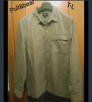 Camisa/Sobrecamisa Pull&Bear T- L
