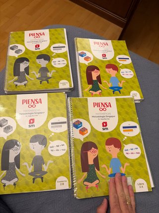 Libro Matemáticas Singapur SM 2primaria