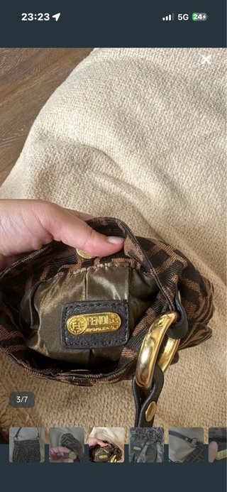 Borsa Fendi Zucca Vintage
