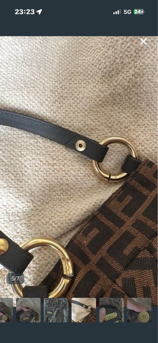 Borsa Fendi Zucca Vintage