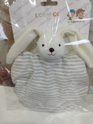Doudou Conejo Gamberritos Rayas