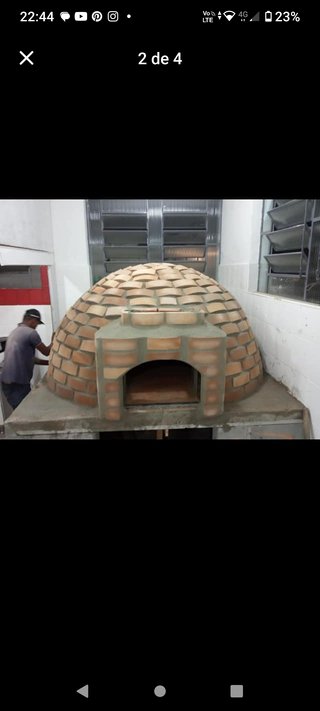Horno de leña para pizzerías