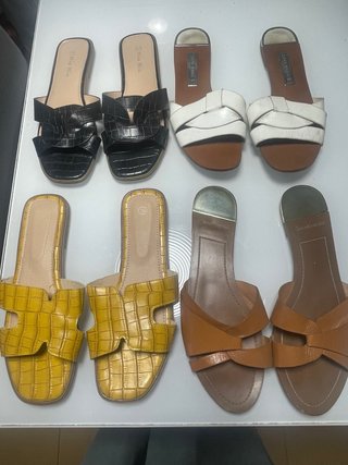 Lote Sandalias Planas Mujer
