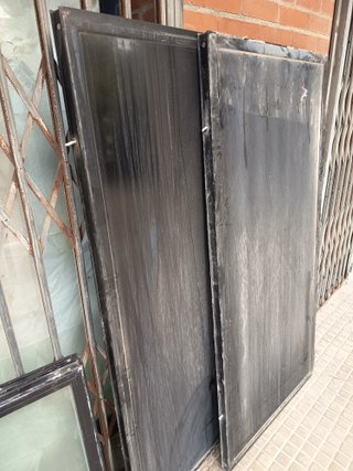 Lote 4 Ventanas Aluminio Negro