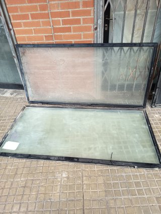 Lote 4 Ventanas Aluminio Negro