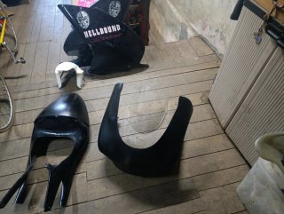 Carenados Fibra Aprilia RS 250,