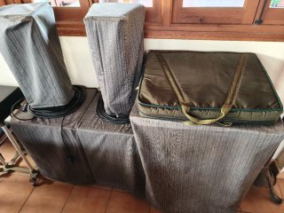 Equipo Sonido Solton y Craaft Altavoces y ampli