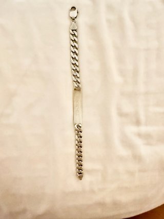 Pulsera de plata con nombre JOSEMI
