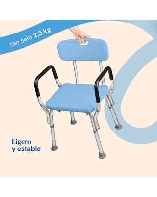 ★ Silla Ducha Geriafy para Mayores, uso geriatrico