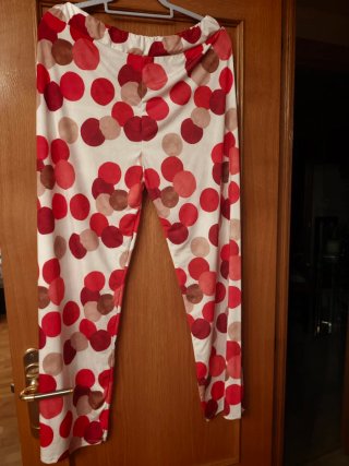 Pantalón lunares cintura goma