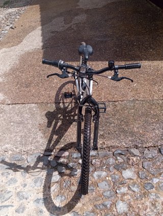 Bicicleta Rockrider ST 100 24" Blanca
