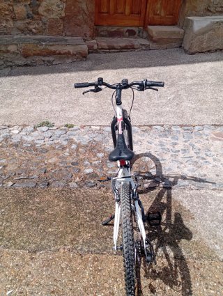 Bicicleta Rockrider ST 100 24" Blanca