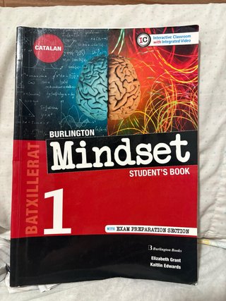 Mindset 1º Bachillerato Students Book Cataluña