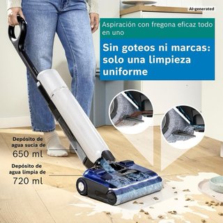 Fregona aspiradora eléctrica Bosch