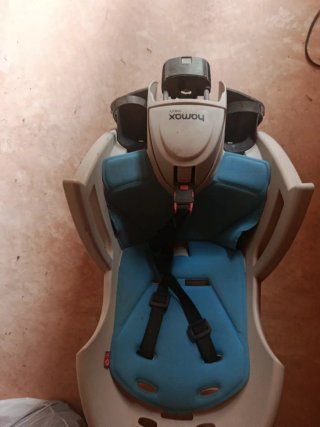 Silla bebé para bici