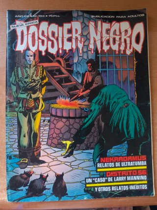 Lote 3 Cómics Dossier Negro (Números 153, 157, 165