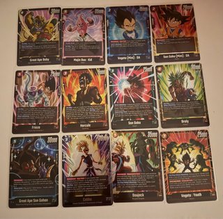 Cartas Dragon Ball Fusion World - Lote Variado SR