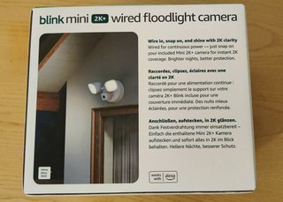 Cámara Blink Mini 2K + 2 Focos Exterior