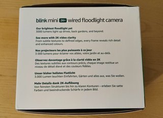 Cámara Blink Mini 2K + 2 Focos Exterior