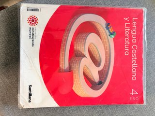 Libro texto l. castellana i literatura, 4o ESO
