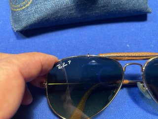 Gafas Ray-Ban Aviator Piel Polarizadas
