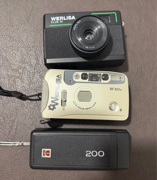 Lotto di 3 Fotocamere: Kodak e Werlisa