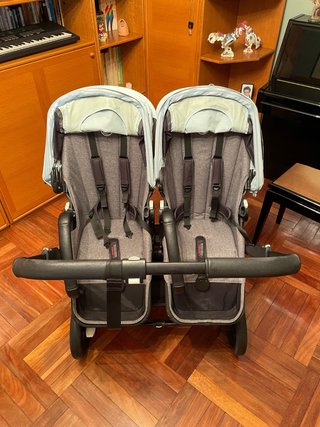 Bugaboo Donkey 3 Twin Gemelar COMPLETO | 2 capazos