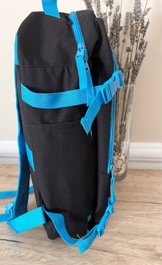 Borsa da viaggio MH WAY nera e blu